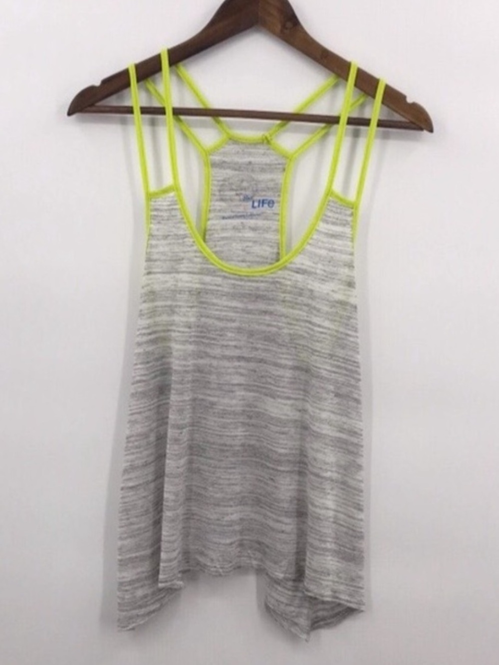 Blue Life Marled Swing Trapeze Tank Cami Top - Picture 3 of 7